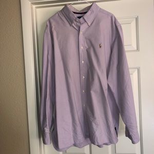 Men’s Long Sleeve Ralph Lauren Button Down XXL